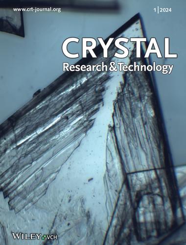 (Crystal Research and Technology 1/2024)