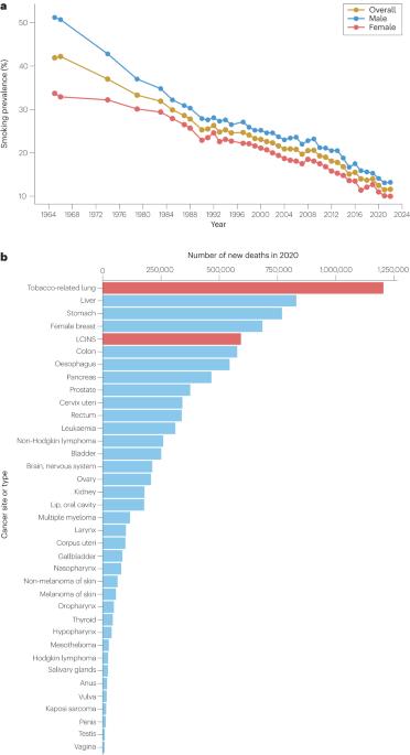 Lung cancer in patients who have never smoked — an emerging disease