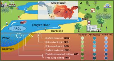 Health risk ranking of antibiotic resistance genes in the Yangtze River