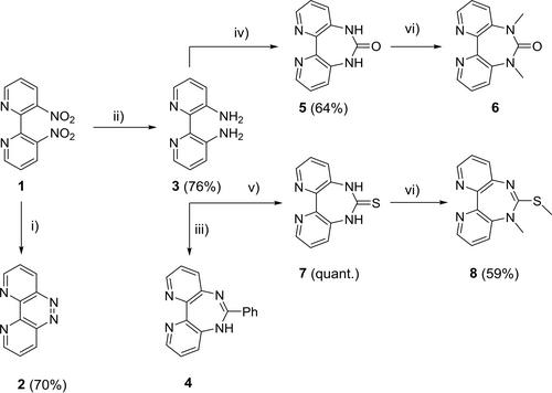 Synthesis and Photophysical Evaluation of 3,3’-Nitrogen Bis-Substituted fac-[Re(CO)3(Diimine)Br] Complexes