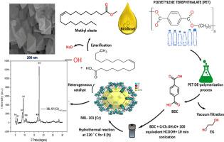 Comparative catalytic efficacy of cost-effective MIL-101(Cr) based PET waste for biodiesel production