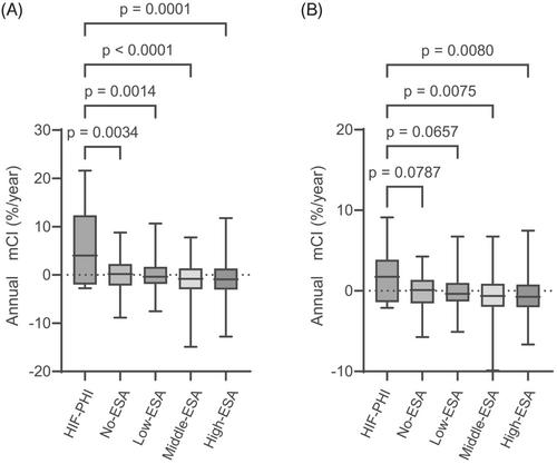 Hypoxia-inducible factor prolyl hydroxylase domain inhibitors may mitigate loss of skeletal muscle mass in haemodialysis patients