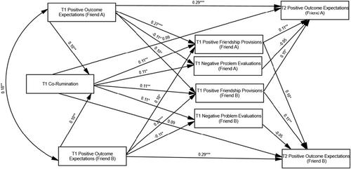 Co-rumination between friends: Considering the roles of outcome expectations, relationship provisions, and perceptions of problems