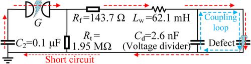 Defect recognition of oil-pressboard insulation based on frequent arc reignition phenomenon under switching impulse voltage