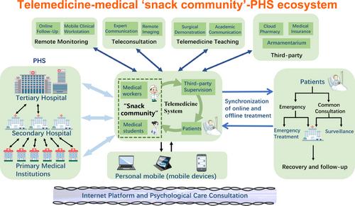 Telemedicine-medical “snack community”-PHS ecosystem: Insights into the double-edged sword role of telemedicine in clinical practice and medical education during the COVID-19 pandemic and beyond