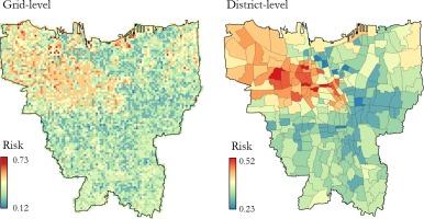 Assessing climate risks from satellite imagery with machine learning: A case study of flood risks in Jakarta