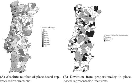 Inequalities in place-based representation: Looking inside electoral districts