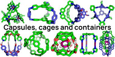 Supramolecular and molecular capsules, cages and containers