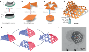 Shape-morphing of metastructures empowering locomotion