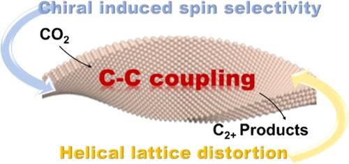 Chiral Nanostructured Ag Films for Multicarbon Products from CO<sub>2</sub> Electroreduction.