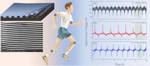 Nanograting-assisted flexible Triboelectric Nanogenerator for active human motion detection