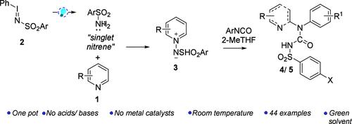 Photolytic <i>ortho</i>-Selective Amino Pyridylation of Aryl Isocyanates with <i>N</i>-Amino Pyridinium Ylides for the Synthesis of <i>N</i>-Arylsulfonyl Ureas.