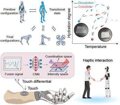 Alterable Robotic Skin Using Material Gene Expression Modulation