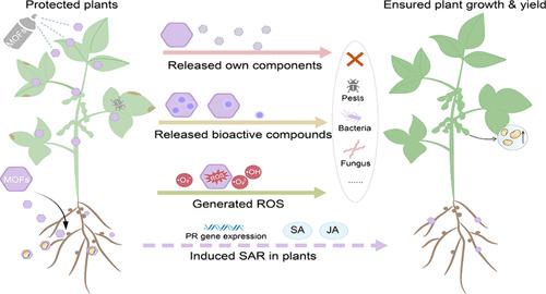 Metal–Organic Frameworks for Sustainable Crop Disease Management: Current Applications, Mechanistic Insights, and Future Challenges