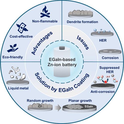 Research Trends and Future Perspectives on Zn-Ion Batteries Using Ga-Based Liquid Metal Coatings on Zn Anodes