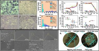 Effect of corrosion behavior of cast and extruded ZK60 magnesium alloys processed via friction extrusion