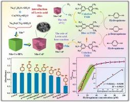 Introduction of Lewis acid sites to endow cobalt phosphide with peroxidase-like and oxidase-like activities and application in colorimetric sensing analysis