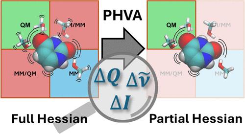 Assessing the Partial Hessian Approximation in QM/MM-Based Vibrational Analysis