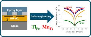 Defect engineering of charge transport and photovoltaic effect in BiFeO3 films