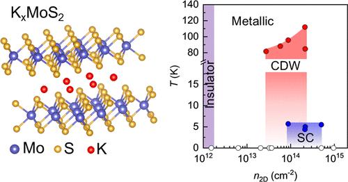 Gate-Controlled Potassium Intercalation and Superconductivity in Molybdenum Disulfide