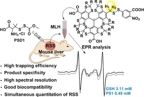 Simultaneous Quantitation of Persulfides, Biothiols, and Hydrogen Sulfide through Sulfur Exchange Reaction with Trityl Spin Probes