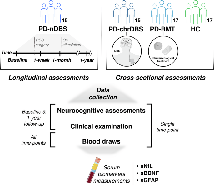 Significance of neurodegeneration and neuroplasticity serum biomarkers in Parkinson’s disease patients treated with subthalamic stimulation