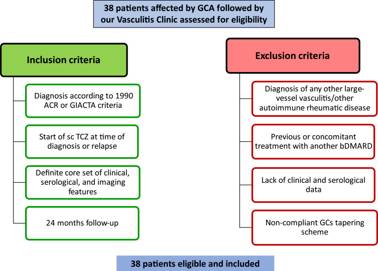 Safety and Efficacy of Long-Term Tocilizumab in a Cohort of Patients with Giant Cell Arteritis: An Italian Monocentric Retrospective Study.