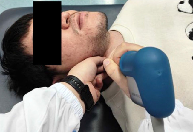 Comparison of extracorporeal shock wave therapy and manual therapy on active trigger points of the sternocleidomastoid muscle in cervicogenic headache: A randomized controlled trial.