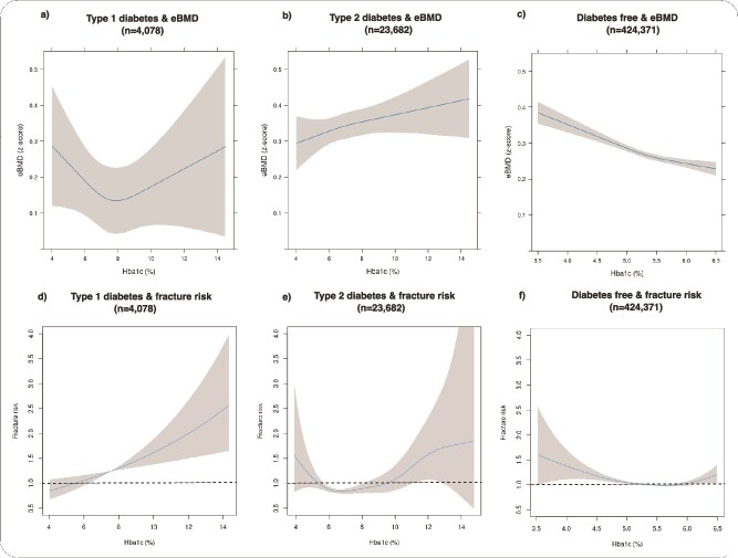 Evaluating the relationship between glycemic control and bone fragility within the UK Biobank: observational and one-sample Mendelian randomization analyses.