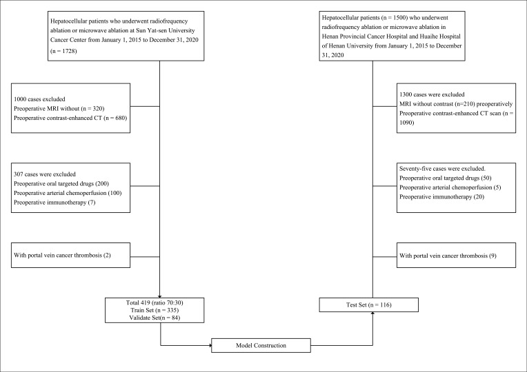 Multicenter Integration of MR Radiomics, Deep Learning, and Clinical Indicators for Predicting Hepatocellular Carcinoma Recurrence After Thermal Ablation.
