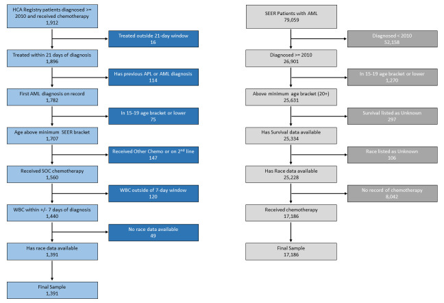 Determinants of Outcomes for Acute Myeloid Leukemia Patients Treated in a Community-Based Specialized Versus Non-Specialized Hospital Setting.