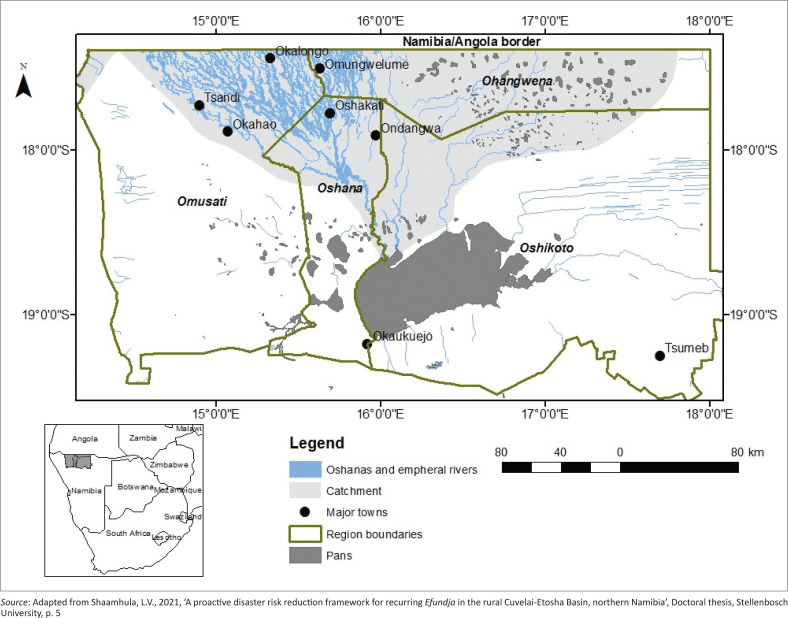 <i>Efundja</i> as a risk driver and change agent for the Cuvelai-Etosha basin rural communities.