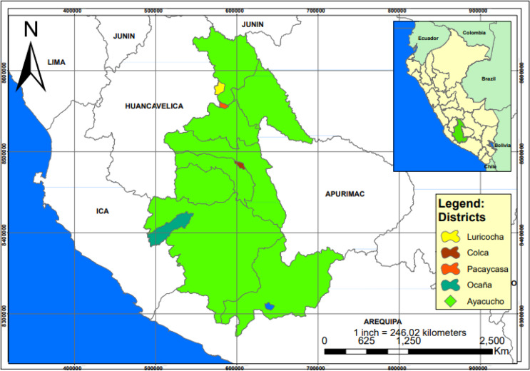 Gastrointestinal parasites in free grazing goats from Ayacucho, Peru: prevalence and risk factors associated with infection in herds.