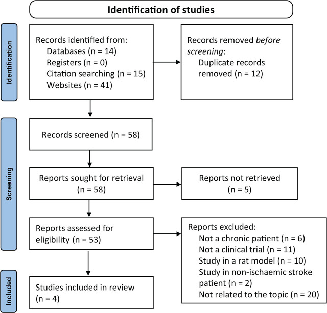 Mesenchymal stem cells therapy for chronic ischemic stroke-a systematic review.