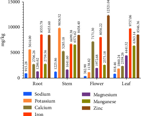 Comparative Analysis of Phytochemicals and Antioxidant Characterization Among Different Parts of <i>Catharanthus roseus</i>: In Vitro and In Silico Investigation.