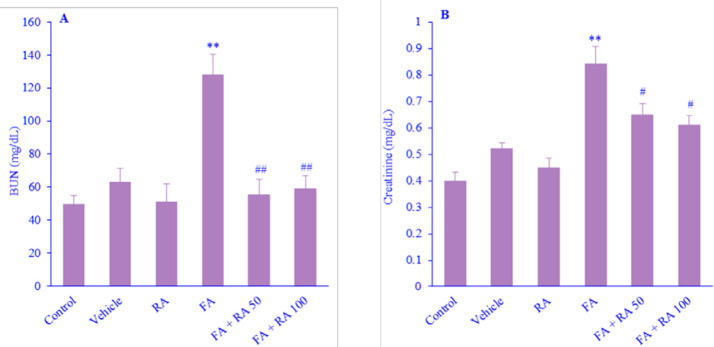 SIRT1/NOX1 pathway mediated ameliorative effects of rosmarinic acid in folic acid-induced renal injury.