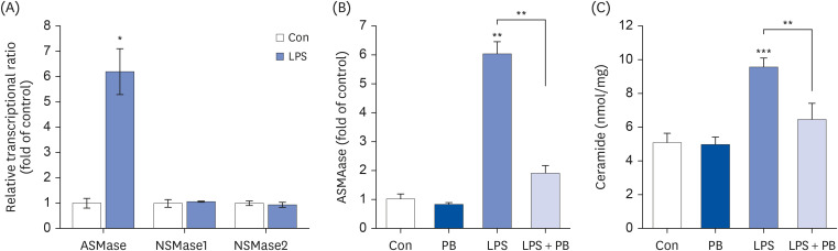 <i>Protaetia brevitarsis</i> larvae extract protects against lipopolysaccharides-induced ferroptosis and inflammation by inhibiting acid sphingomyelinase.