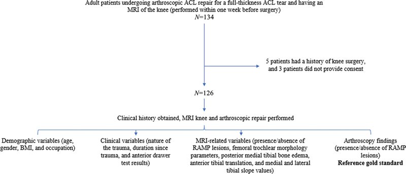 Is Trochlear Dysplasia Associated with a High Prevalence of Repaired Anterior Medial Portal Lesions in Anterior Cruciate Ligament-Deficient Knees?