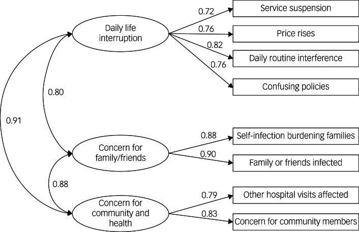 'I am more stressed if my infection affects others': development of a COVID-19-related stress scale in older people and examination of its validity and associations with mental health risks.