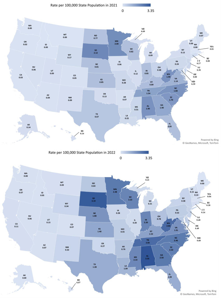 Delta-8 Tetrahydrocannabinol Exposures Reported to US Poison Centers: Variations Among US States and Regions and Associations with Public Policy.