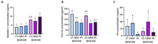 Nesfatin-1 expression and blood plasma concentration in female dogs suffering from cystic endometrial hyperplasia and pyometra and its possible interaction with phoenixin-14.