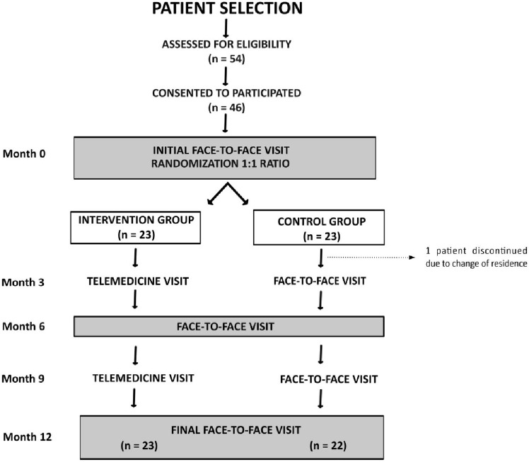 Comparing quality of life in traditional face-to-face visits with a hybrid approach of telemedicine with in-person follow-ups in recent users of advanced closed-loop systems: a randomized controlled clinical trial in patients with type 1 diabetes.