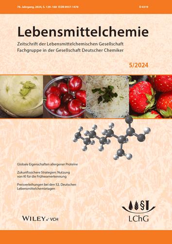 Cover Picture Lebensmittelchemie 5/2024