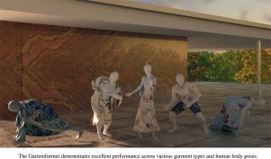 GarTemFormer: Temporal transformer-based for optimizing virtual garment animation