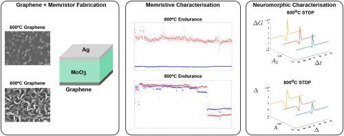 Sustainable vertically-oriented graphene-electrode memristors for neuromorphic applications