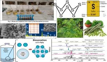 Synthesis of various types of green biosorbents materials for removals of sulphates from contaminated water for better aquatic environments