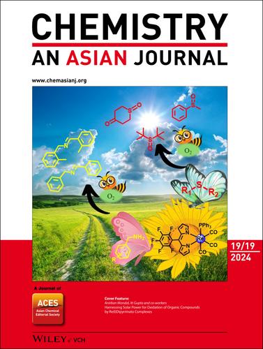 Cover Feature: Harnessing Solar Power for Oxidation of Organic Compounds by Re(I)Dipyrrinato Complexes (Chem. Asian J. 19/2024)