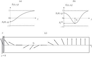 Solitons in a Semi-Infinite Ferromagnet with the Easy-Plane Anisotropy