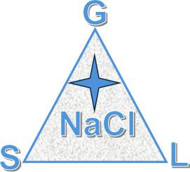 Sublimation rate of solid NaCl powders and evaporation rate of liquid NaCl upon heating in vacuum and air