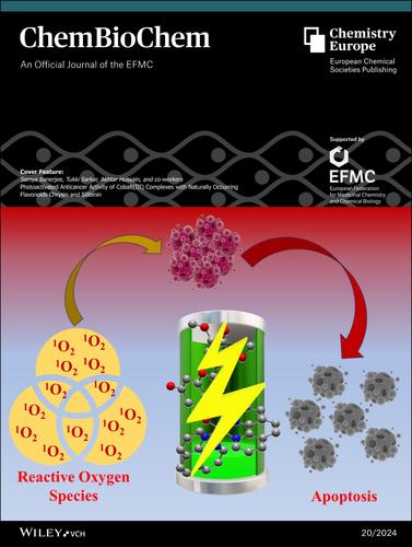 Cover Feature: Photoactivated Anticancer Activity of Cobalt(III) Complexes with Naturally Occurring Flavonoids Chrysin and Silibinin (ChemBioChem 20/2024)